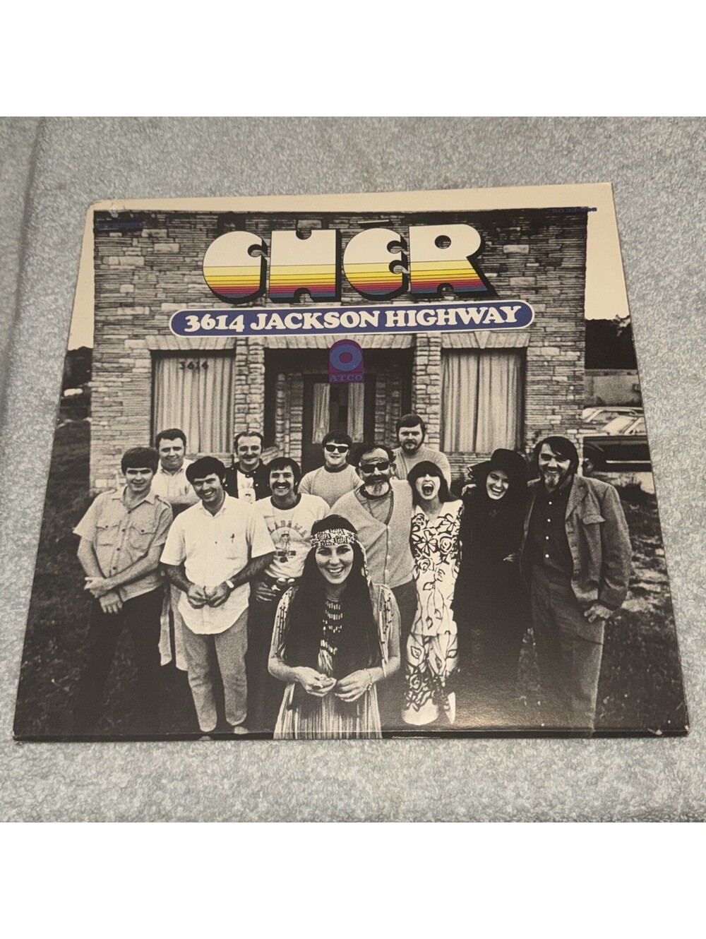 Cher 3614 Jackson Highway Vinyl LP Original 1969 ATCO SD 33-298 Gatefold